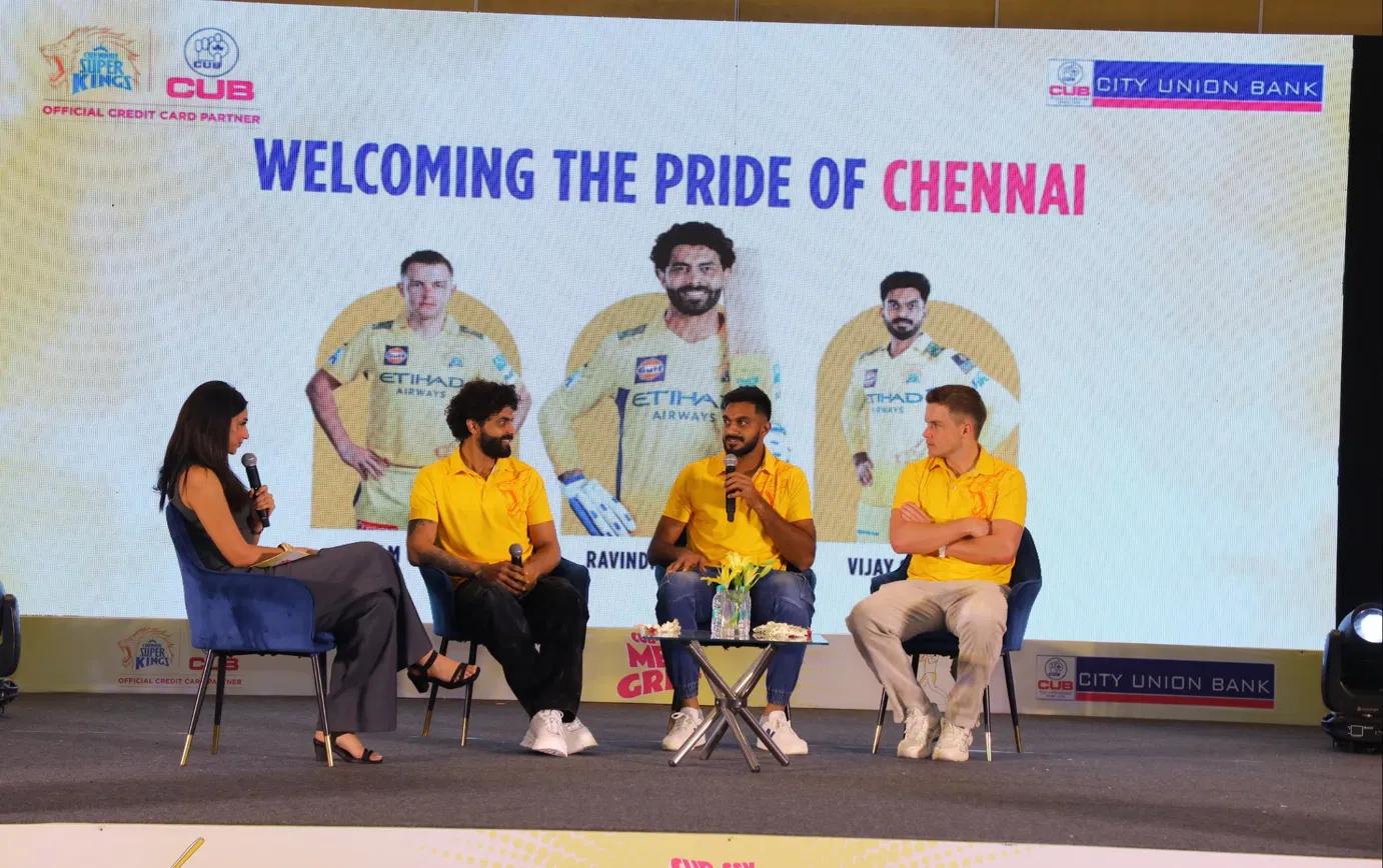 CSK Meet & Greet 2025 Event Branding