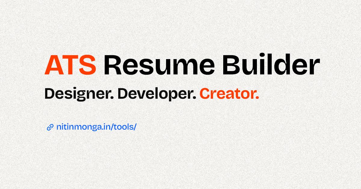 The Only Free ATS Resume Builder That Actually Lets You Download Without Paying