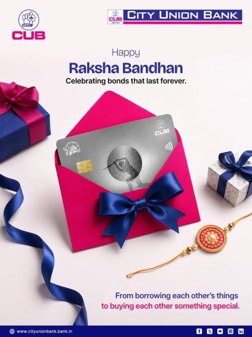 Raksha Bandhan Social Media Post for Fintech
